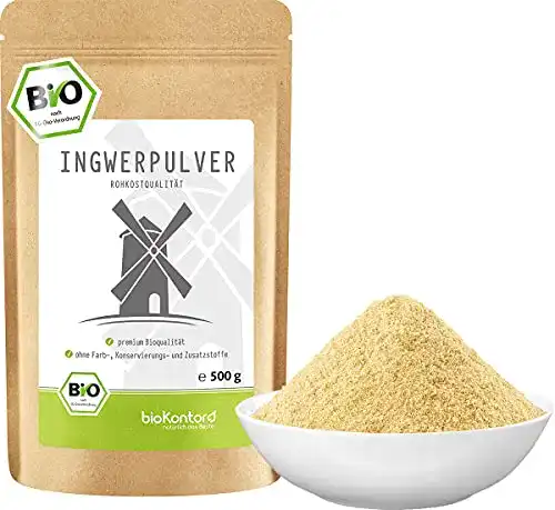 Ingwer-Shot bioKontor Ingwerpulver BIO gemahlen 500g