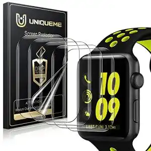 Apple-Watch-Schutzfolie UniqueMe 5 Stück Schutzfolie, 40/41mm