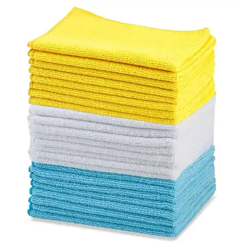Spültuch Amazon Basics Mikrofaser-Reinigungstücher, 24 Stück