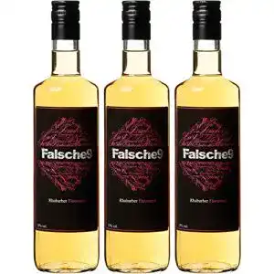 Rhabarberlikör TOMEO BEVERAGE Falsche9, 3 x 0.7 l