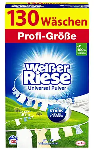 Vollwaschmittel Weißer Riese Universal Pulver, 1er Pack