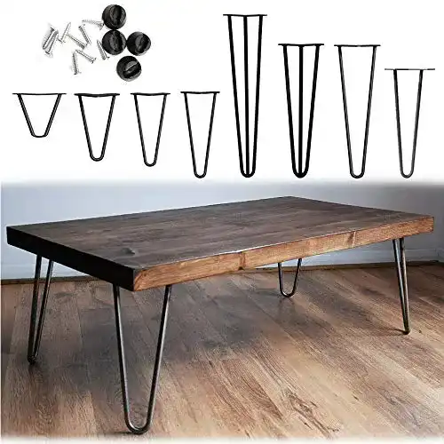 Tischbeine Lucn Möbelfüße, 4er Set, Hairpin Legs Austauschbar