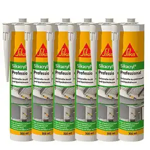 Acryl-Dichtstoff Sika Corporation 528149 cryl Pofessional 6X 300ml