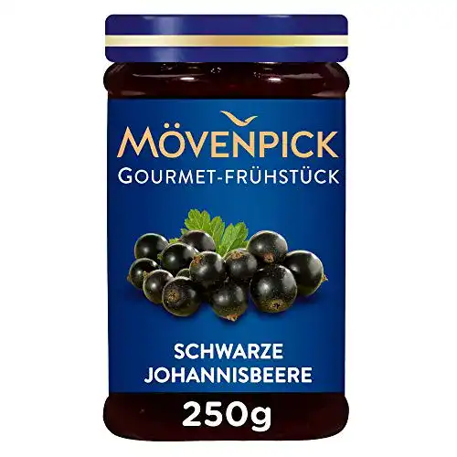 Mövenpick-Marmelade Mövenpick schwarze Johannisbeere, 8x