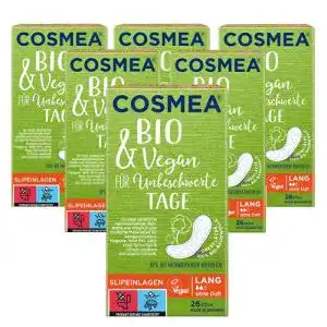 Cosmea-Slipeinlagen COSMEA Bio-Slipeinlagen lang, ohne Duft