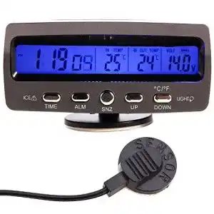 Auto-Thermometer WINGONEER LCD Auto Digital Innen Außen Thermometer
