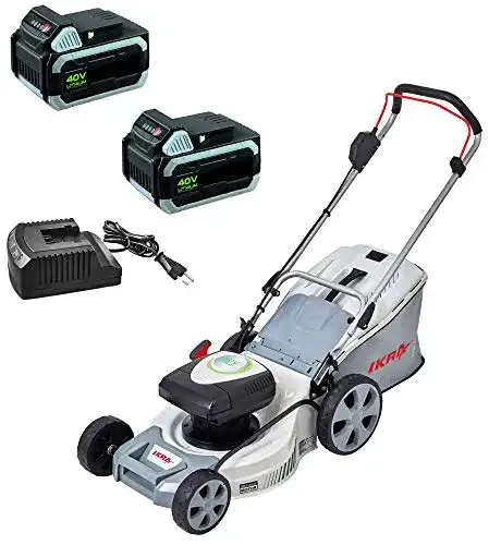 Mulchmäher IKRA Akku Rasenmäher IAM 40-4625S Radantrieb