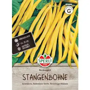 Bohnen-Samen Sperli 80404 Premium Stangenbohnen Samen Neckargold