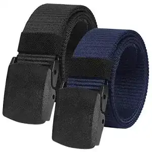 Gürtel Herren Chalier Unisex DJT2020 Gürtel, Blau & Schwarz, 130