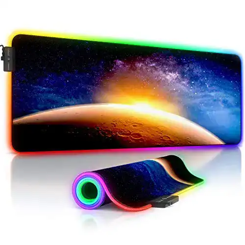 Titanwolf-Mauspad CSL-Computer Titanwolf RGB Gaming Mauspad