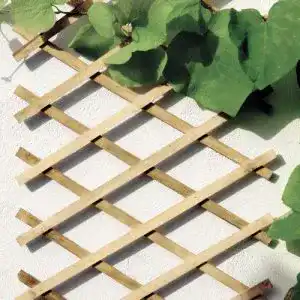 Rankgitter (Holz) bellissa Scherengitter ausziehbar – 270×45 cm