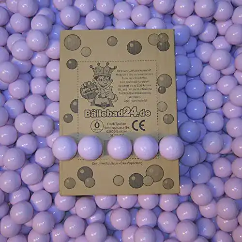 Bälle für Bällebad Bällebad24 100 Bio – Kunststoff Bällebad Bälle