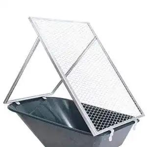 Kompostsieb TRUTZHOLM ® Schubkarren Durchwurfsieb 100x60cm