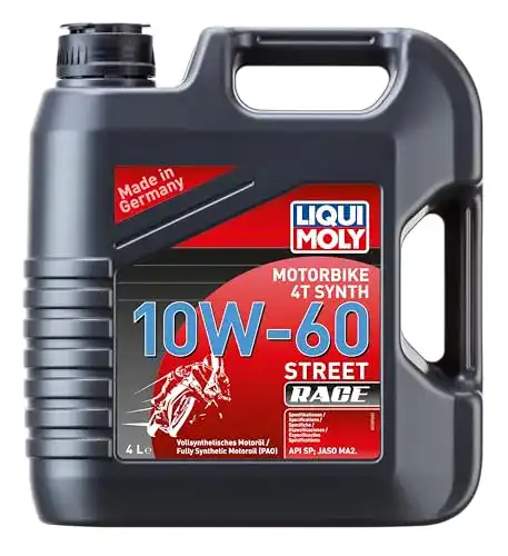 Motoröl 10w60 Liqui Moly 1687 Motorbike 4T Synth 10W-60 4 l
