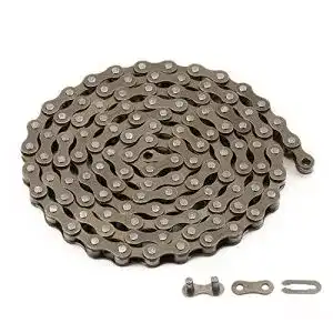 Fahrradketten zonkie Fahrrad Kette 1-fach,1/2 x 1/8, 116 Glieder