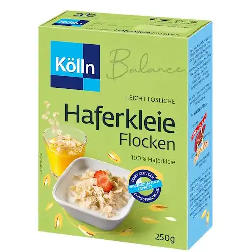 Kölln-Haferflocken Kölln Balance Haferkleie Flocken, 6 x 250 g