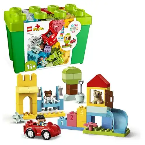 Duplo LEGO 10914 Deluxe Steinebox, Lernspielzeug