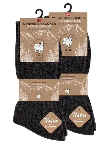 Die beste Norweger-Socken Cotton Prime 6 Paar mit Plüschsohle Gr. 43-46 2026 Test Bestseller Norweger-Socken Cotton Prime 6 Paar mit Plüschsohle Gr. 43-46
