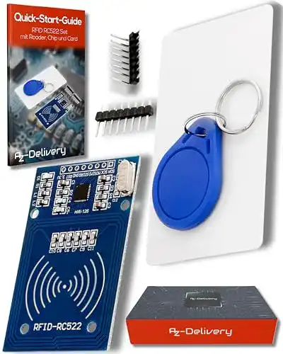 RFID-Reader AZDelivery RFID Kit RC522 mit Reader, Chip und Card