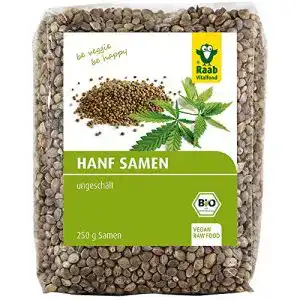 Hanfsamen Raab Vitalfood Bio ungeschält, 250 g