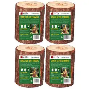 Schwedenfeuer Moritz 4X Baumfackel inkl. Anzünddocht