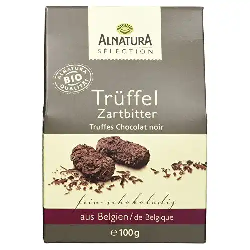Trüffelpralinen Alnatura Sélection, Zartbitter, 100g
