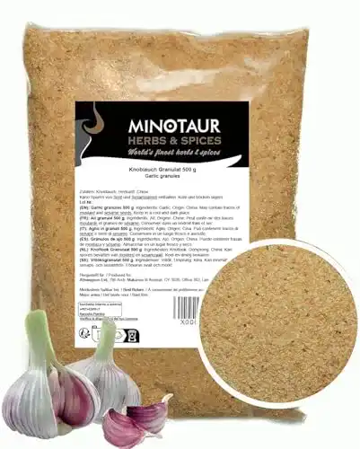 Knoblauchpulver MINOTAUR Spices, Knoblauchgranulat, 2 x 500g