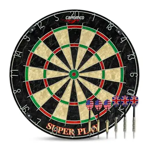 Carromco-Dartscheibe Carromco Steeldartboard Superplay