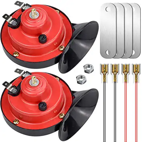 Autohupe ZHENA 2er 12V Hupe Lautes Universal Schneckenlufthorn 300db