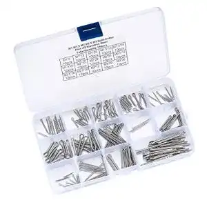 Splinte Xiaomoyu 150 Stk. Set, Edelstahl Sortiment