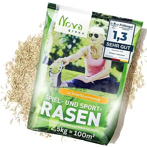 Rasensamen-schnellkeimend halmland Premium 2,5kg, robust