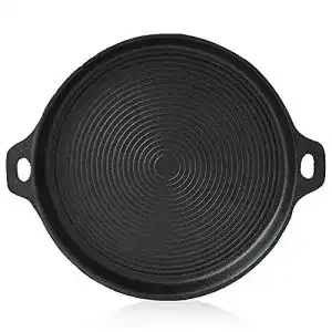 Plancha-Grillplatte BBQ-Toro Gusseisen Plancha Ø 35 cm