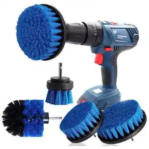 Bürstenaufsatz Akkuschrauber Kuyang 4PCS Blau