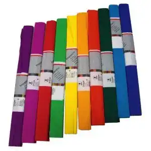 Krepppapier Werola Staufen 617003, 10 Rollen 50 x 250 cm