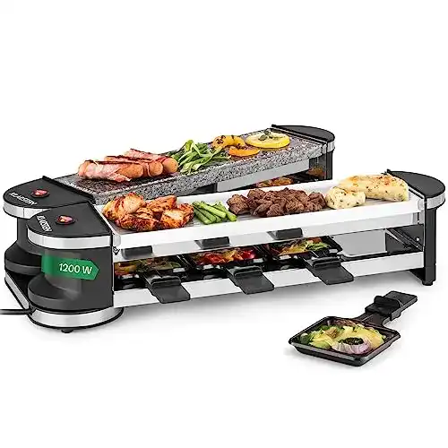 Tefal-Raclette Klarstein Verwöhne Dich mit Zartschmelzendem
