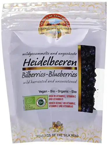 Getrocknete Heidelbeeren PEARLS OF SAMARKAND TREASURES