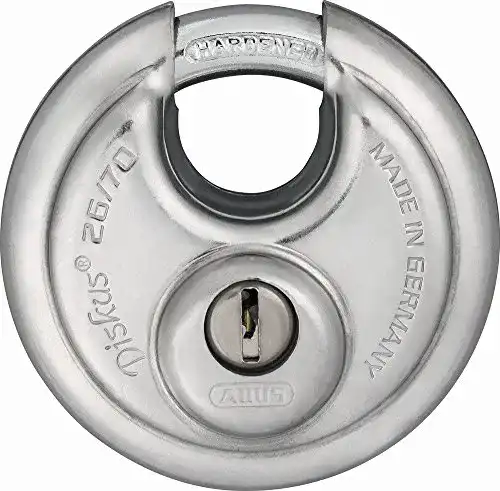 Abus-Diskusschloss ABUS 82337 26WY/70 m. 4 Schl.