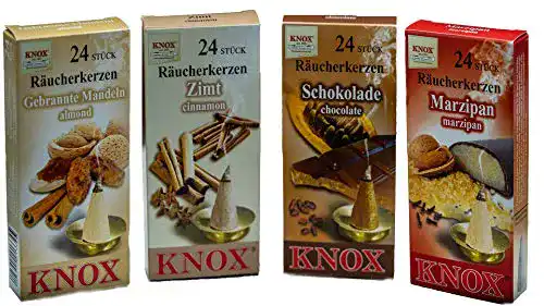 Knox-Räucherkerzen Knox 4er Räucherkerzen Weihnachtsbäcker