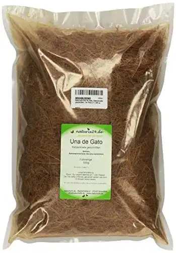 Katzenkralle-Tee Naturix24 Una de Gato, Katzenkralle geschnitten