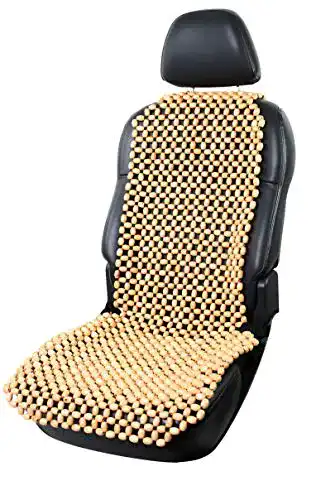 Holzkugel-Sitzauflage lacy – wood Holzkugel Holzperlen Massage