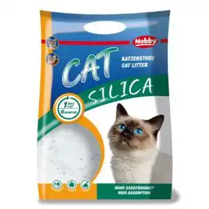 Silikatstreu Nobby CAT Silica Katzenstreu 7,5 kg; 16 l