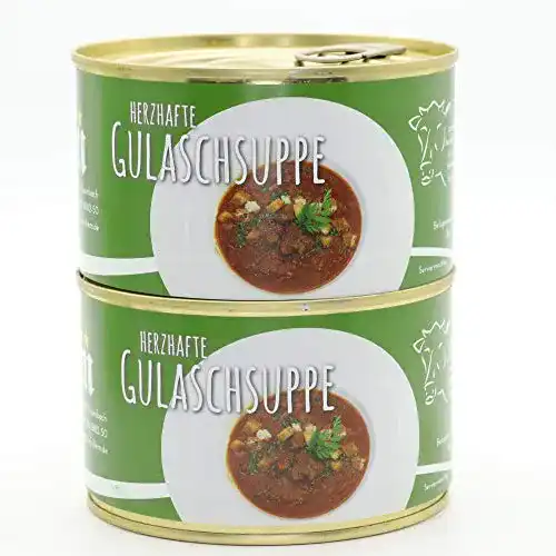 Gulaschsuppe Diem 2 X Konserve 400g Herzhaft – mit Majoran