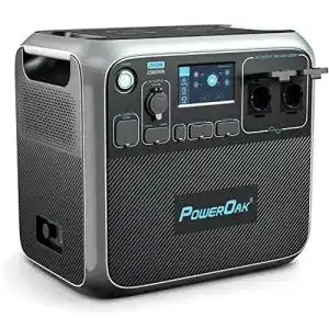 Powerstation POWEROAK Tragbare AC200P 2000Wh Solargenerator