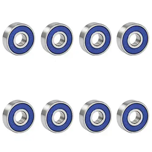 Kugellager TRIXES 8 x reibungsfreie ABEC 9 für Skateboard