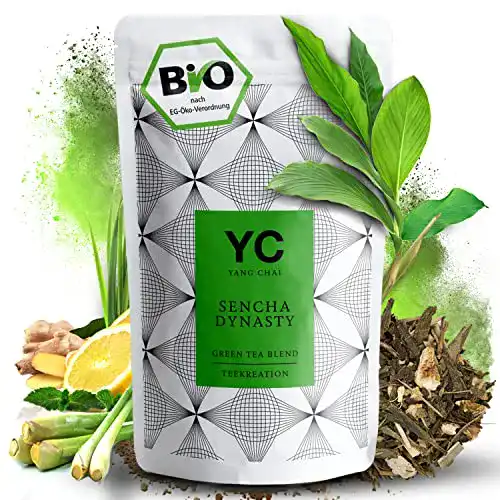 Grüntee YC YANG CHAI, “SENCHA DYNASTY” mit Ingwer, Zitrone