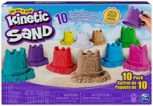 Die beste Zaubersand Kinetic Sand Burgenförmchen mit Sand 10er-Set 2026 Test Bestseller Zaubersand Kinetic Sand Burgenförmchen mit Sand 10er-Set