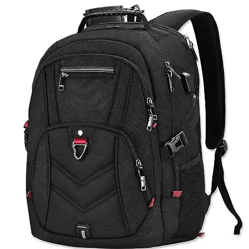Laptop-Rucksack 17 Zoll NEWHEY Herren Wasserdicht Gross