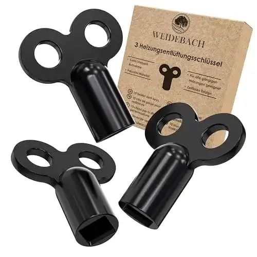 Entlüftungsschlüssel Weidebach 3x ® für alle Heizkörper