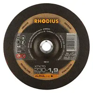 Trennscheibe 230 Metall Rhodius extra dünn, Metall XTK70, 25 St.