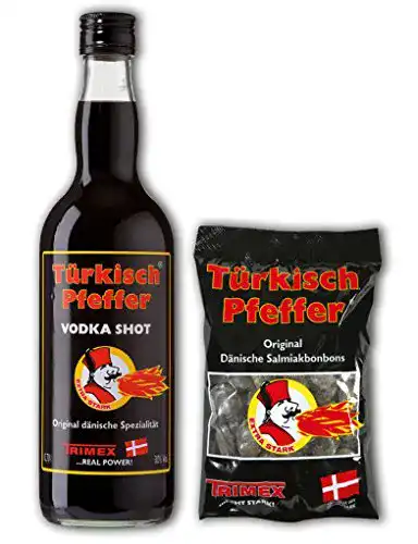Lakritzlikör Partylikör Türkisch Pfeffer Vodka Shot 30% vol 0,7l